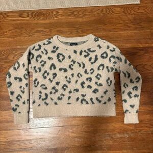 Leopard Print Sweater